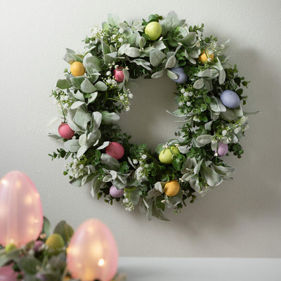Sullivans Egg Foliage Wreath | Putti Fine Furnishings Easter