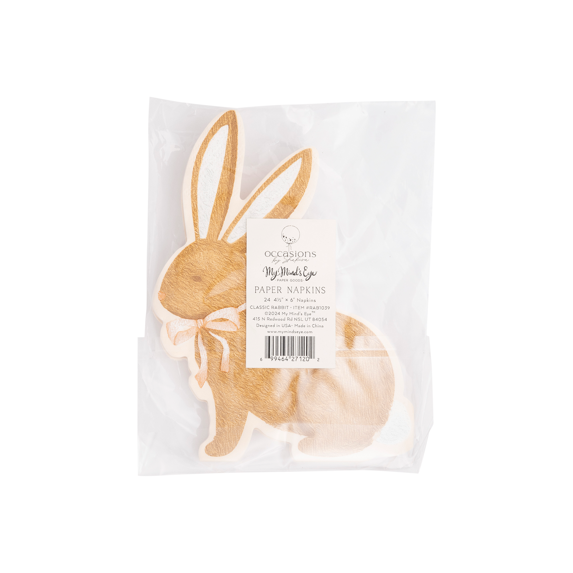 Rabbit Paper Napkins