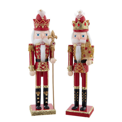 Kurt Adler Red & Gold Nutcracker