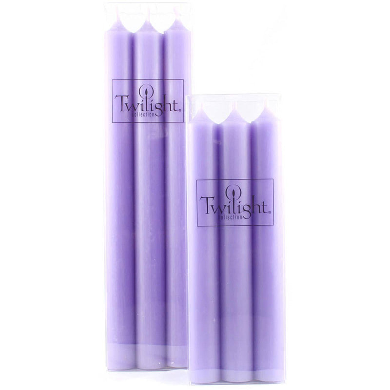Twilight Dinner Candles - Lavender