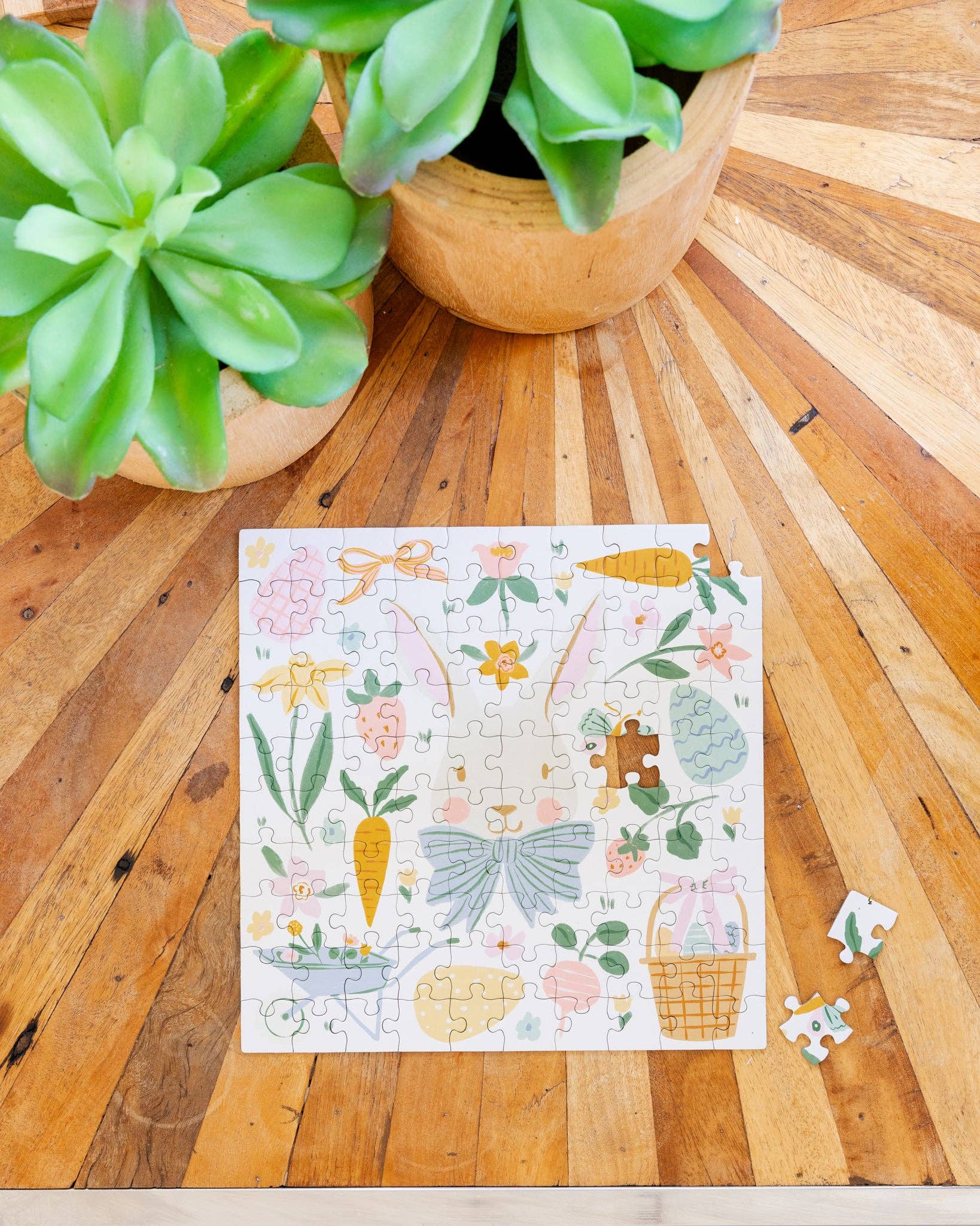 Easter Bunny Puzzle - 100 pieces