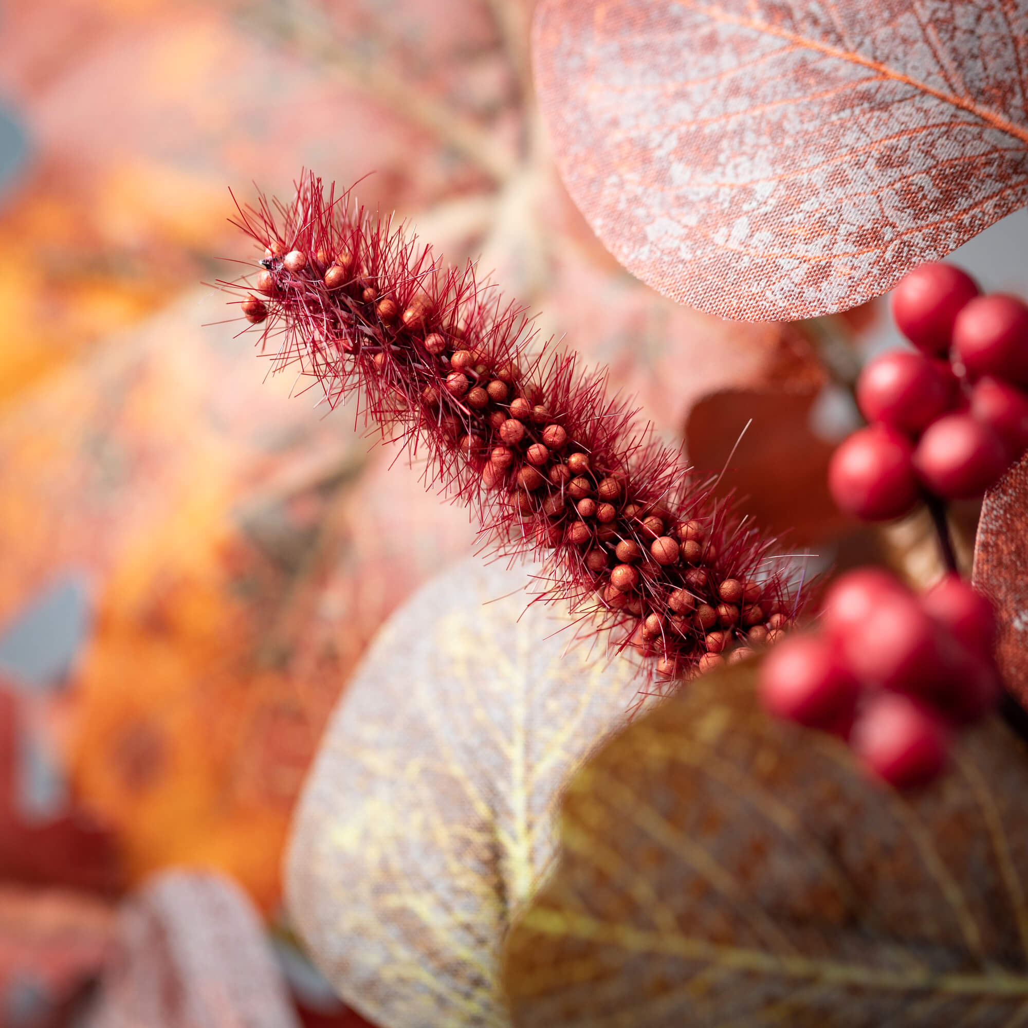 Small Leaf and Pinecone Ring