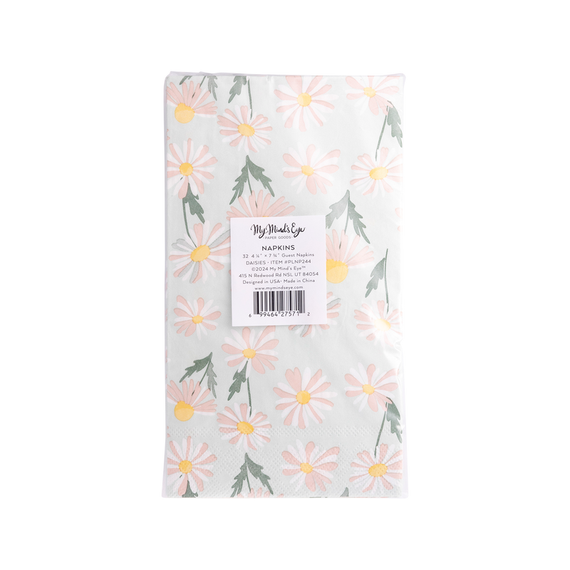 Daisies Paper Guest Napkin