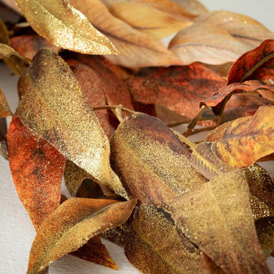 Fall Eucalyptus Leaf Garland | Putti Fall Decor