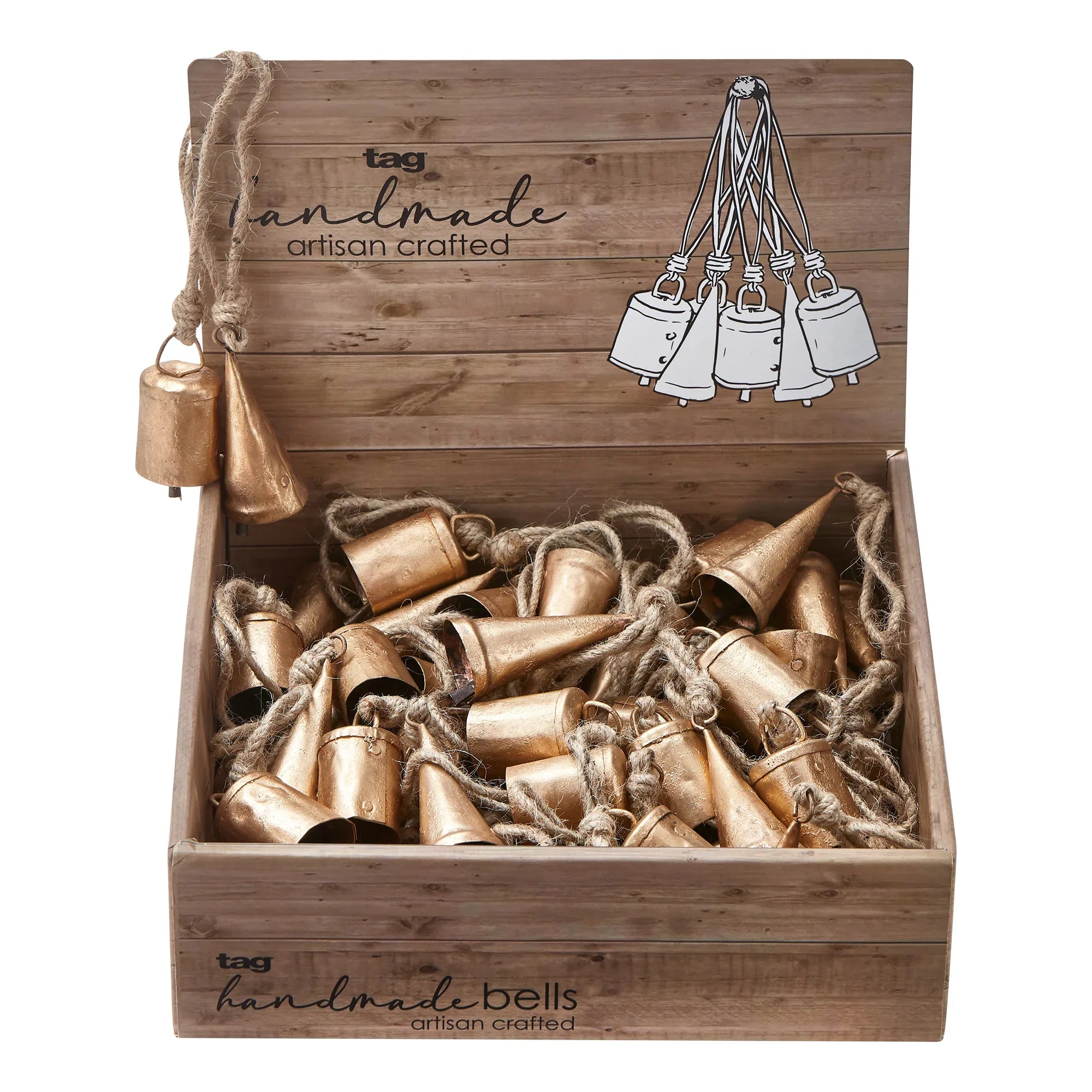 Mini Gold Hanging Bell