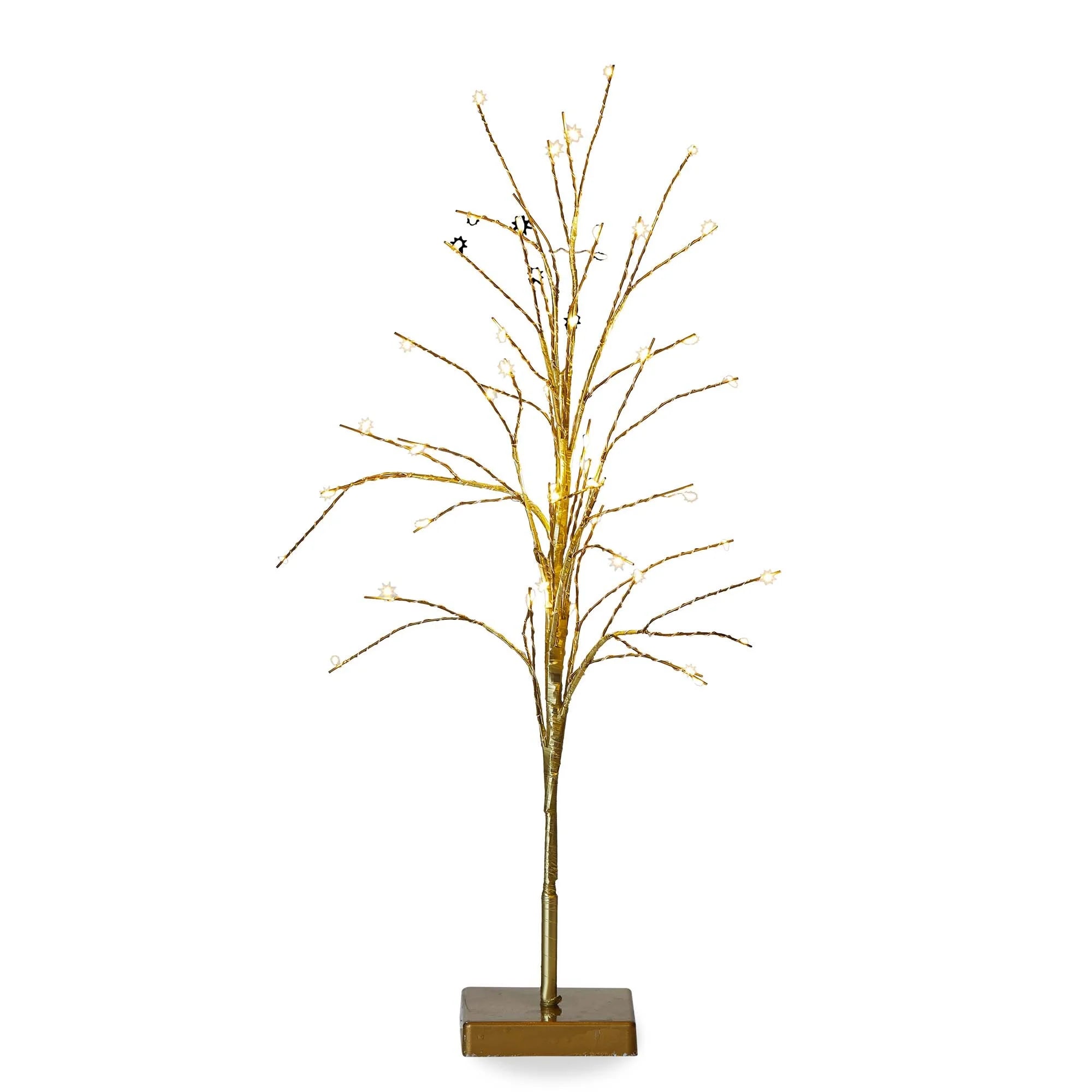 Glint Tall Gold LED Tree