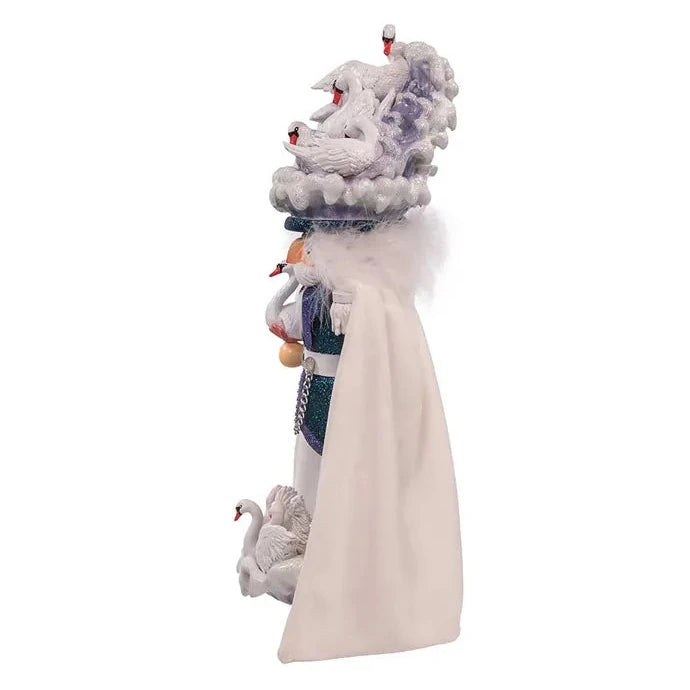 Hollywood Seven Swans Wooden Nutcracker