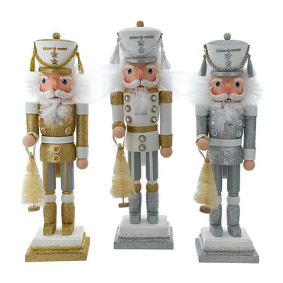 Hollywood Soldier Nutcracker - Gold | Puti Christmas Decorations