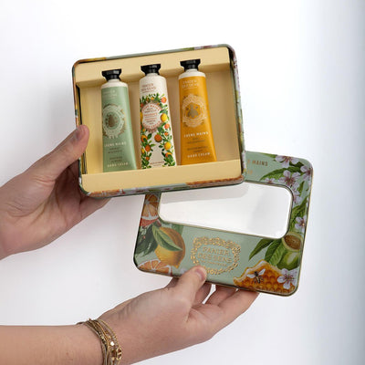 Panier des Sens Hand care gift set - Honey, Almond, and Provence 3 x