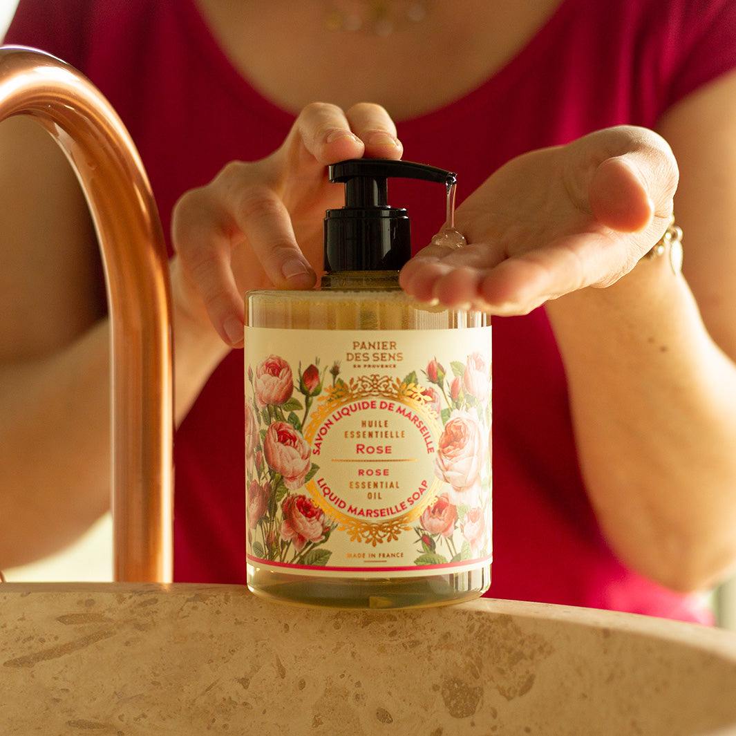 Panier des Sens Liquid Marseille soap - Rejuvenating Rose