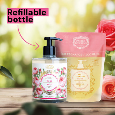 Panier des Sens Liquid Marseille soap - Rejuvenating Rose