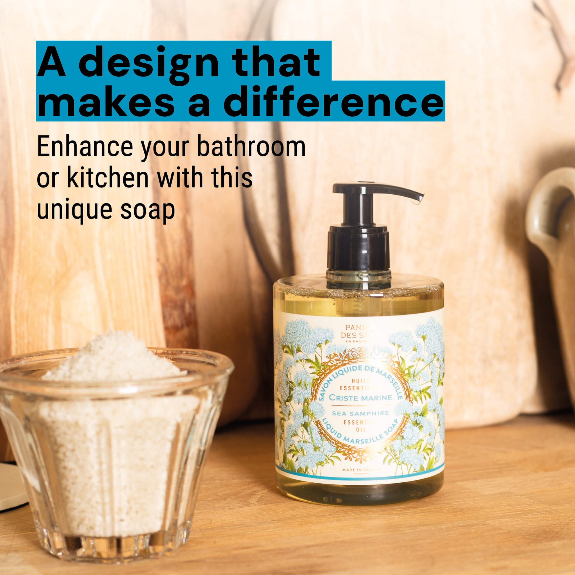 Panier des Sens Liquid Marseille Soap - Sea Samphire