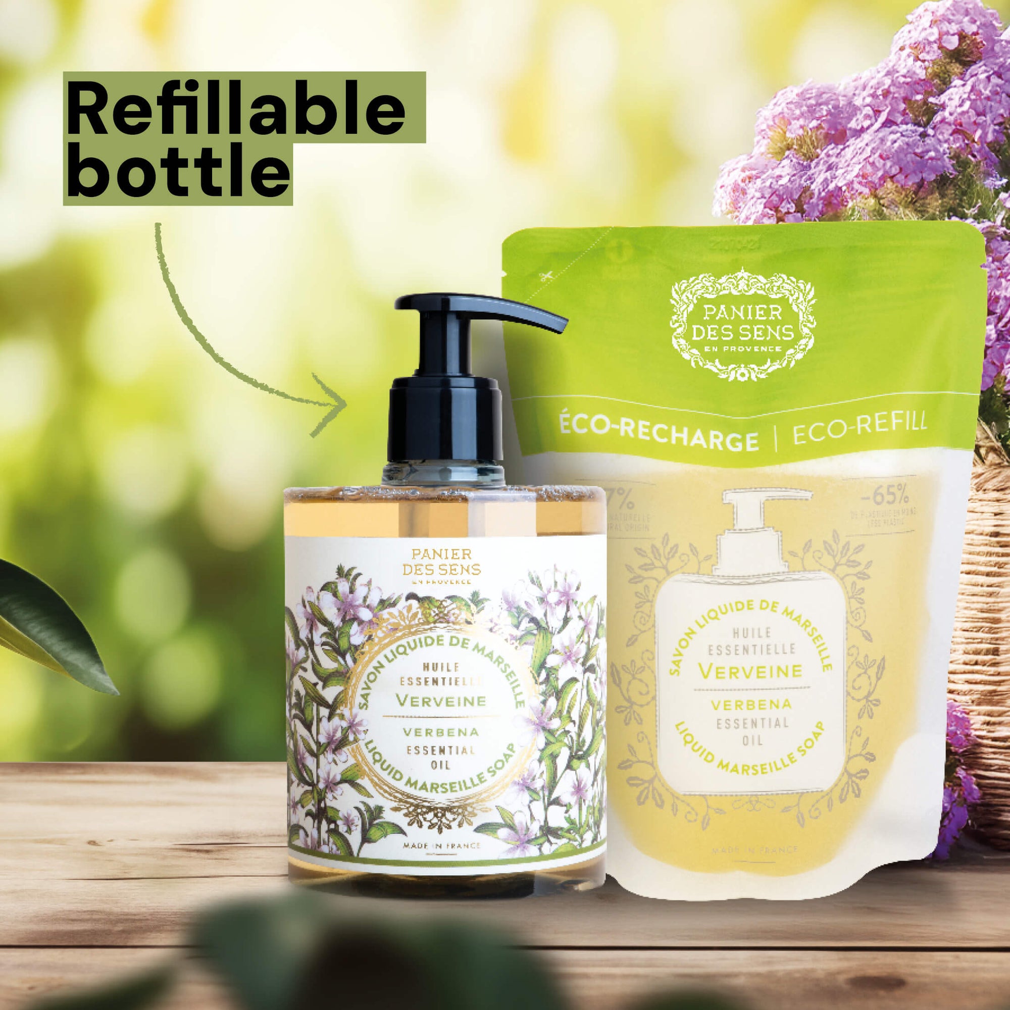 Panier des Sens Liquid Marseille Soap - Energizing Verbena