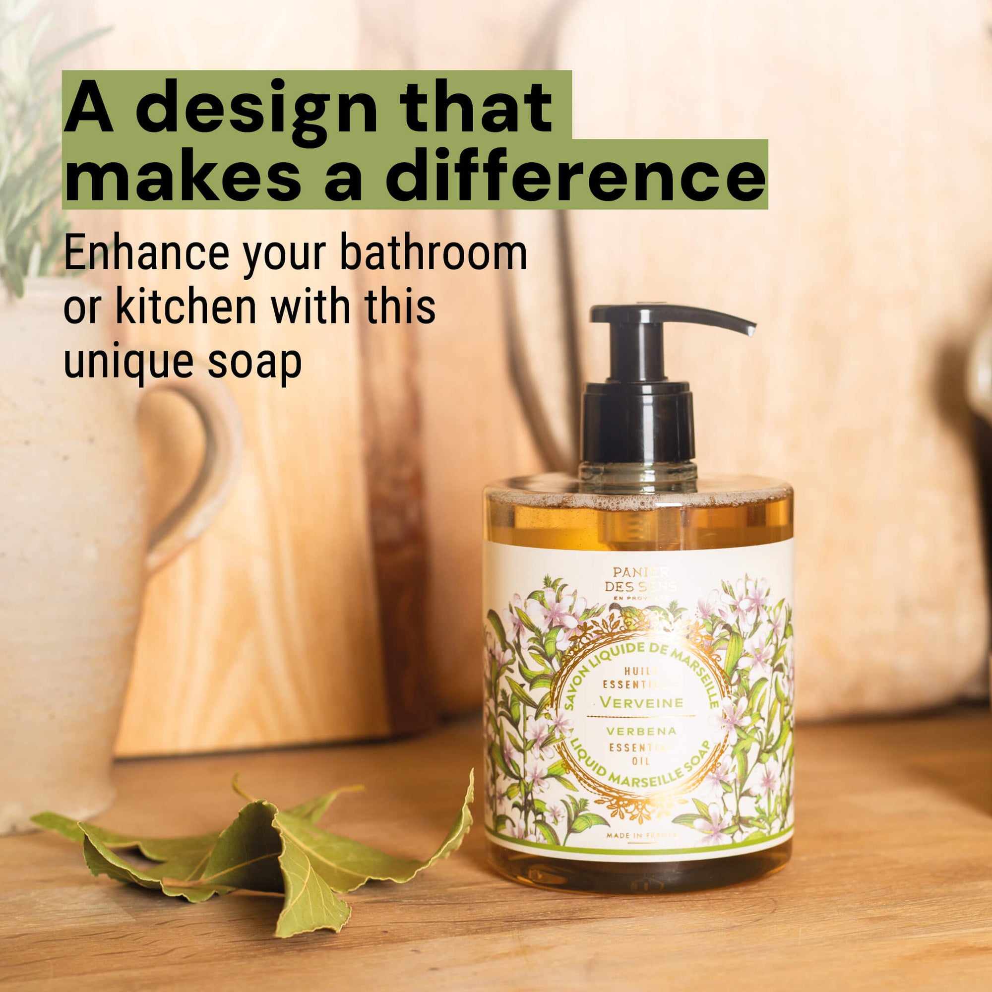 Panier des Sens Liquid Marseille Soap - Energizing Verbena