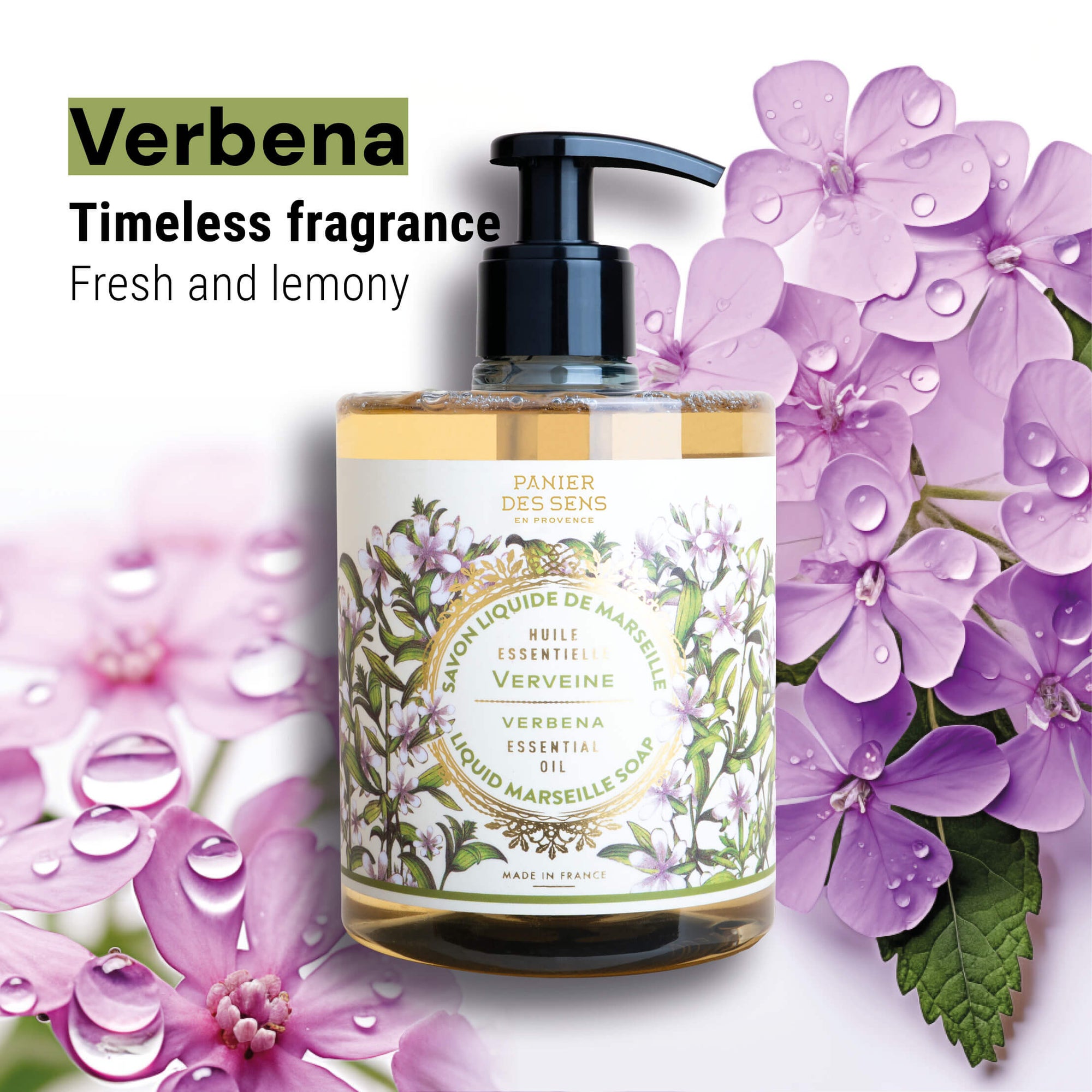 Panier des Sens Liquid Marseille Soap - Energizing Verbena