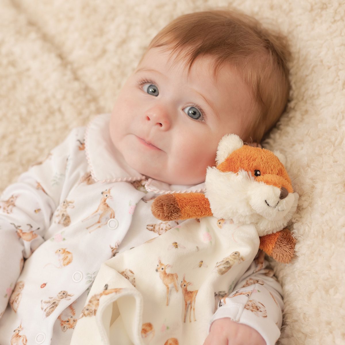 Wrendale "Little Forest" Fox Plush Comforter