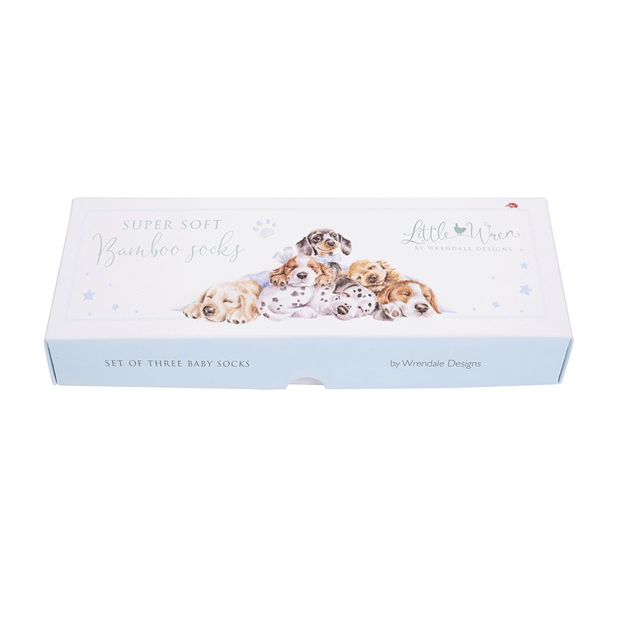 "Little Paws" Dog Baby Socks | Le Petite Putti