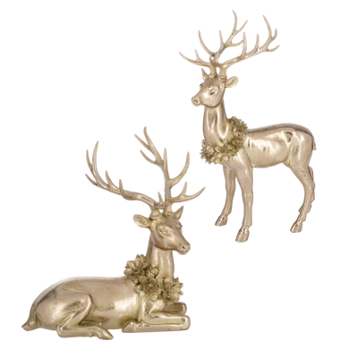 Sitting Champage Deer  | Le Petite Putti Canada