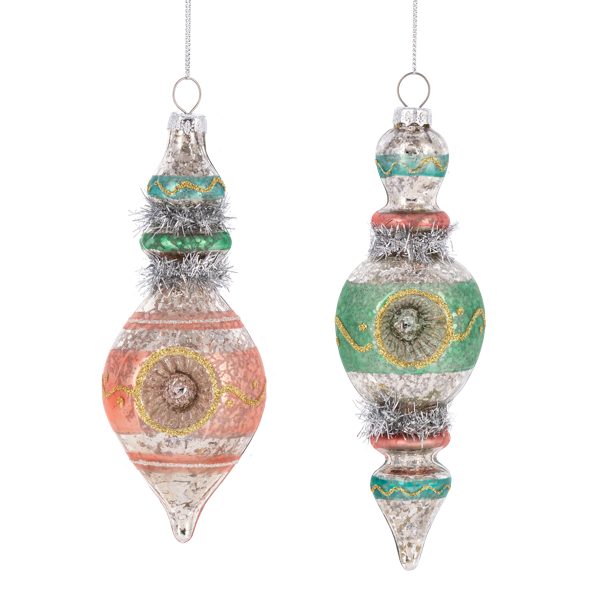 Vintage Witch Eye Drop Ornament | Putti Christmas Decorations