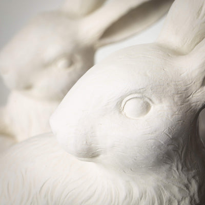 Sullivans White Bunny Figurines | Putti Fine Furnishings