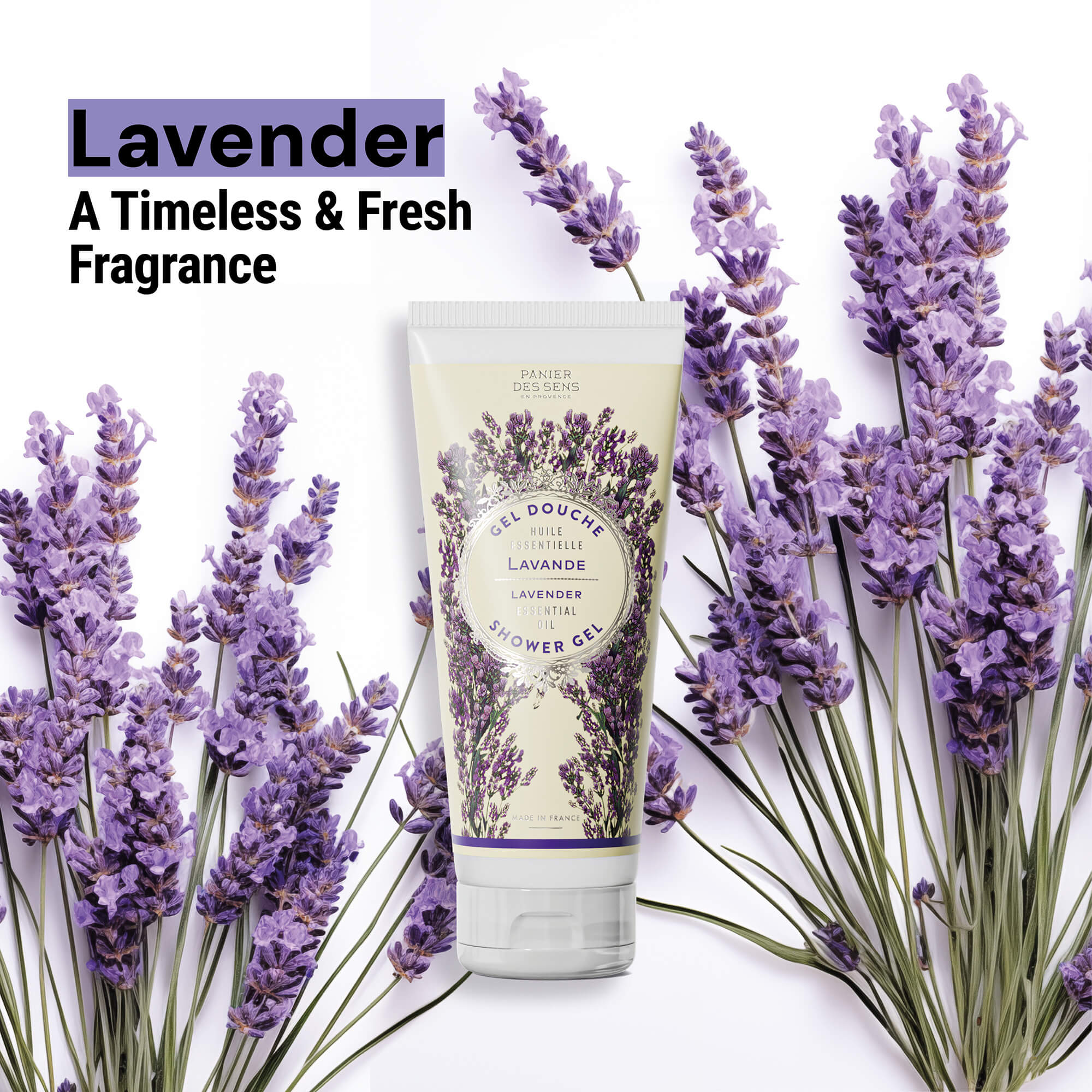Panier des Sens Shower gel - Relaxing Lavender