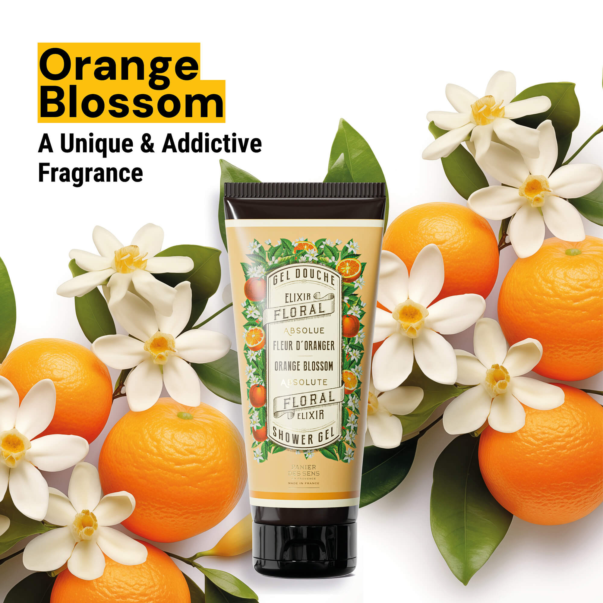 Panier des Sens Shower gel - Orange Blossom