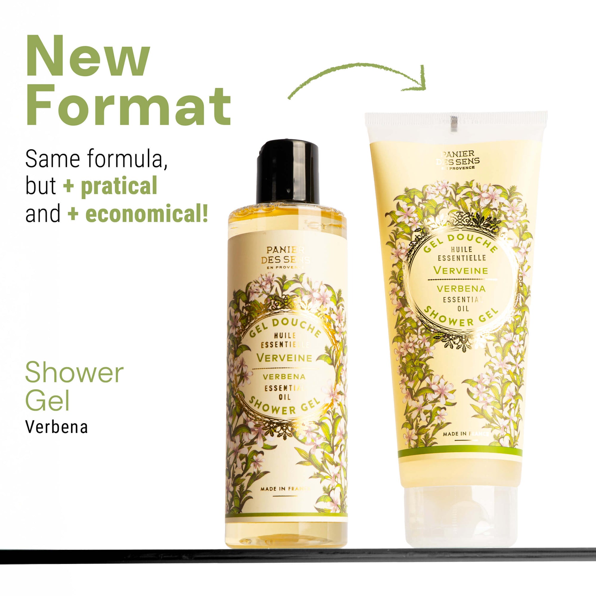 Panier des Sens Shower gel - Energizing Verbena