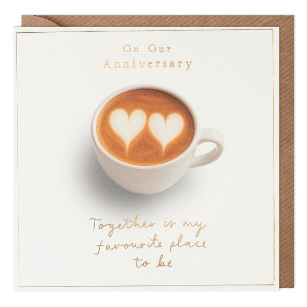 "On Our Anniversary" Greeting Card | Putti Fine Furnishings