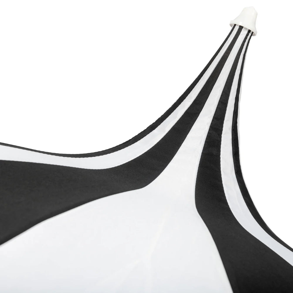 Black and White Garden Parasol Umbrella | Putti Fine Furnishings