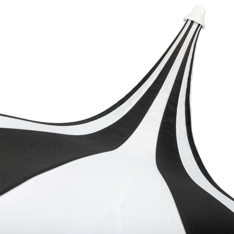 Black and White Garden Parasol Umbrella | Putti Fine Furnishings