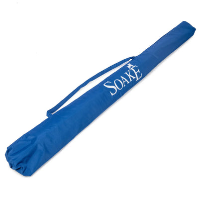 Navy and White Garden Parasol Umbrella | Putti Fine Furnishings