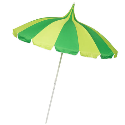 Soake UK Green and Lime Garden Parasol Umbrella | Putti Fine Furnishings