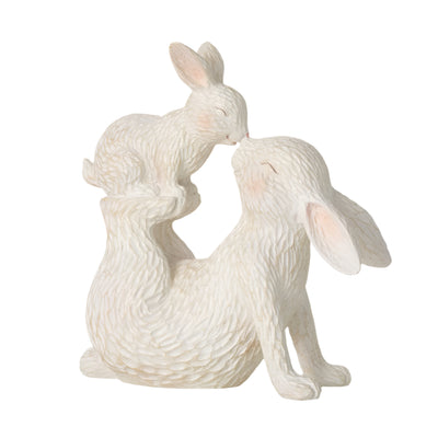 Sullivans Playful Bunny and Baby Figure | Putti Fine Furnishings Easter