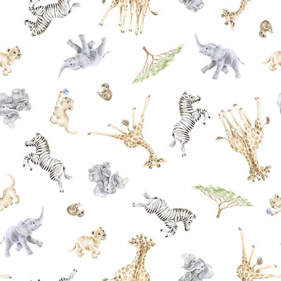 "Little Savannah" African Animal Baby Grow