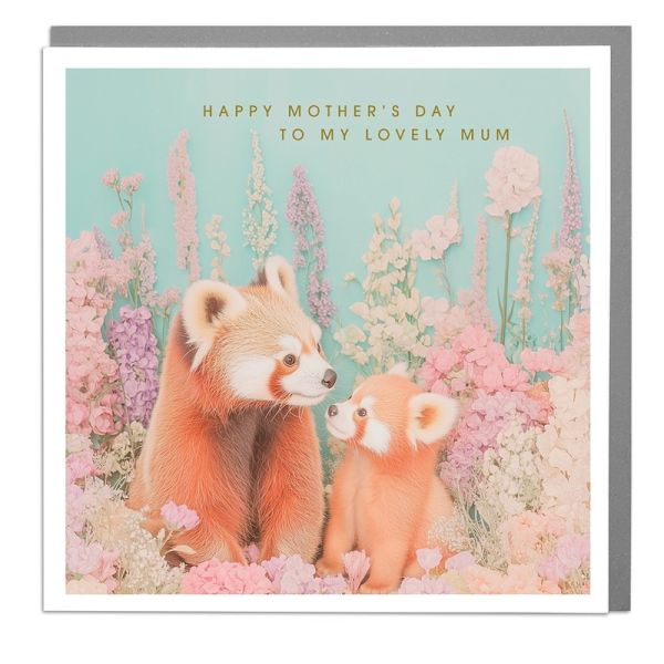Panda "Happy Mothers Day" Greeting Card