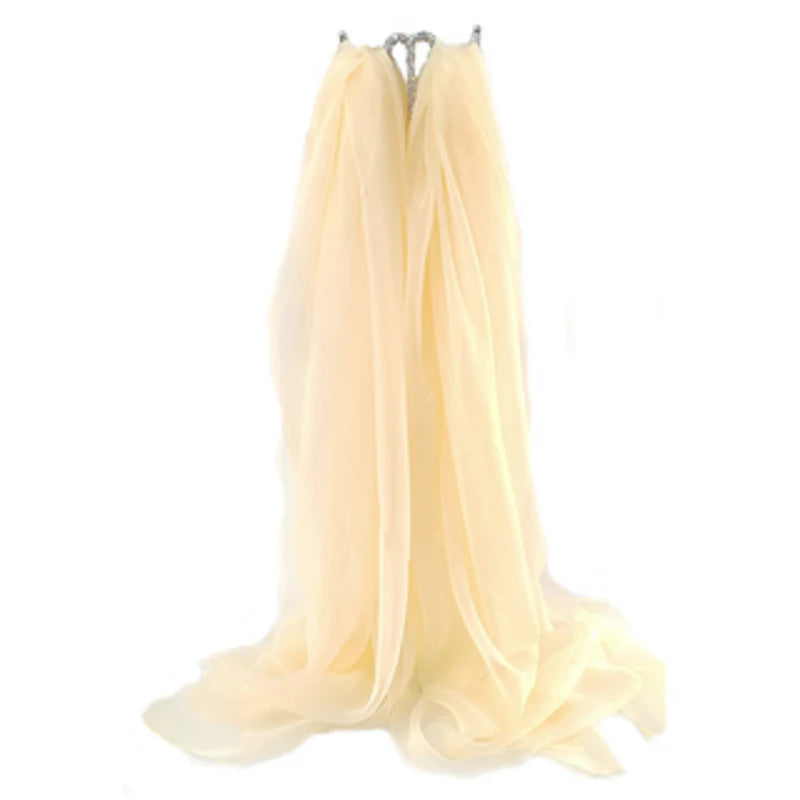 Jacquline Kent Sheer Pastel Scarf - Pale Blue | Putti Fine Fashions