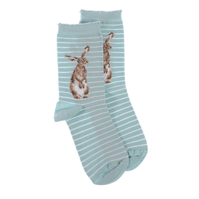 Hare and Bee" Women's Hare Socks | Putti Fine Fashions
