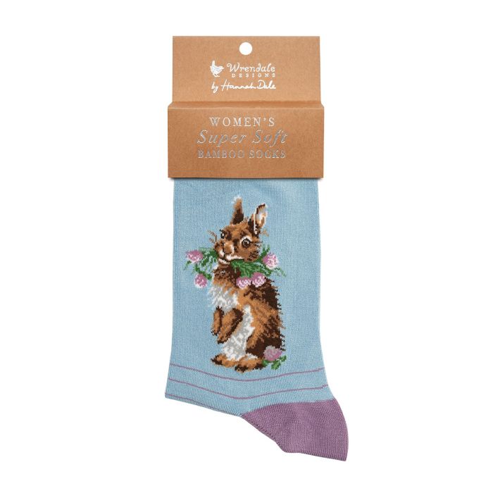"Head Clover Heels" Women's Rabbit Socks | Putti Fine Fashions