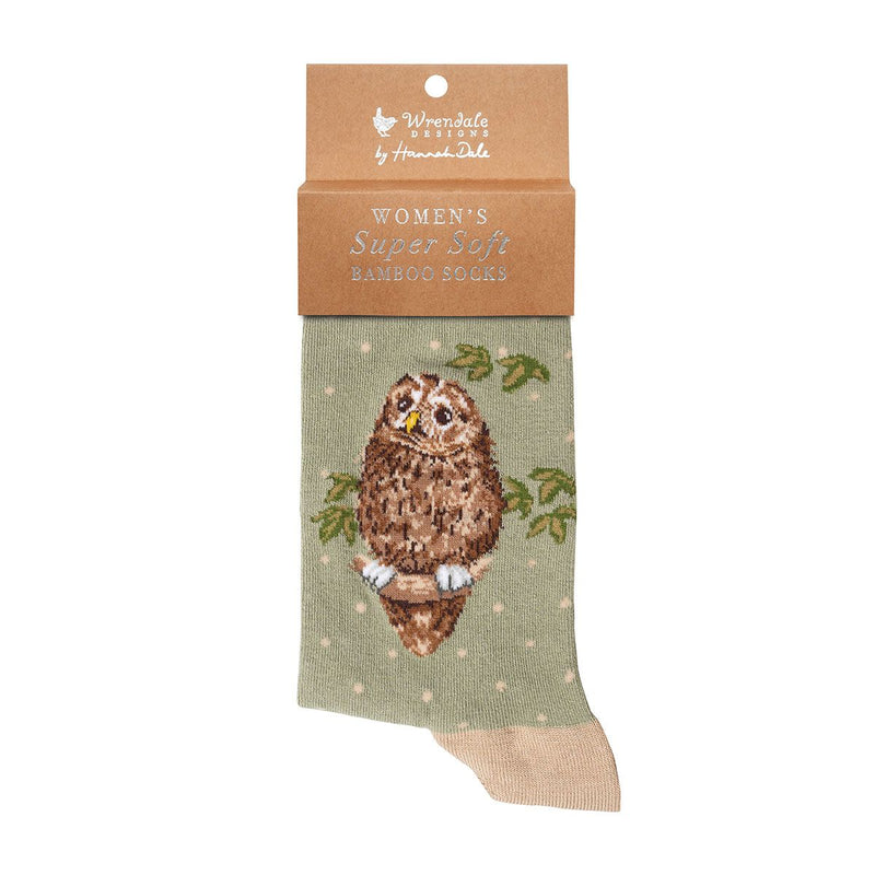 Wrendale "Treetops" Women's Owl Socks