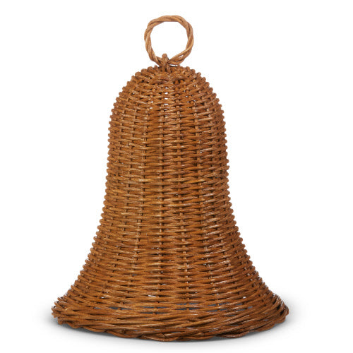 Natural Wicker Bell Ornament | Putti Christmas Decorations