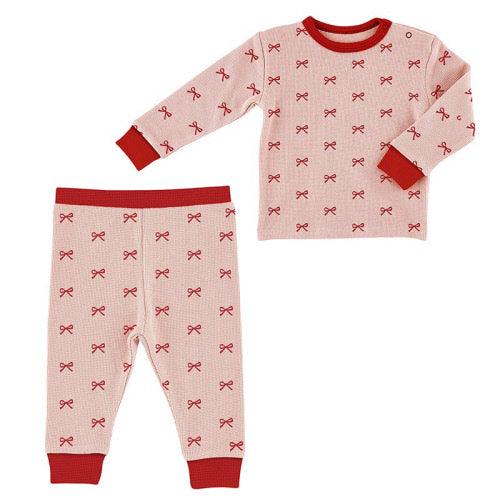 PJ Set - Red Bows