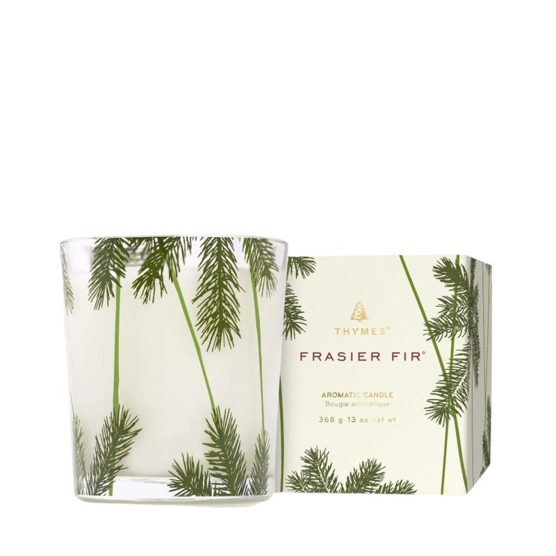 Thymes Frasier Fir Heritage Candle 13oz  | Putti Fine Furnishings Canada
