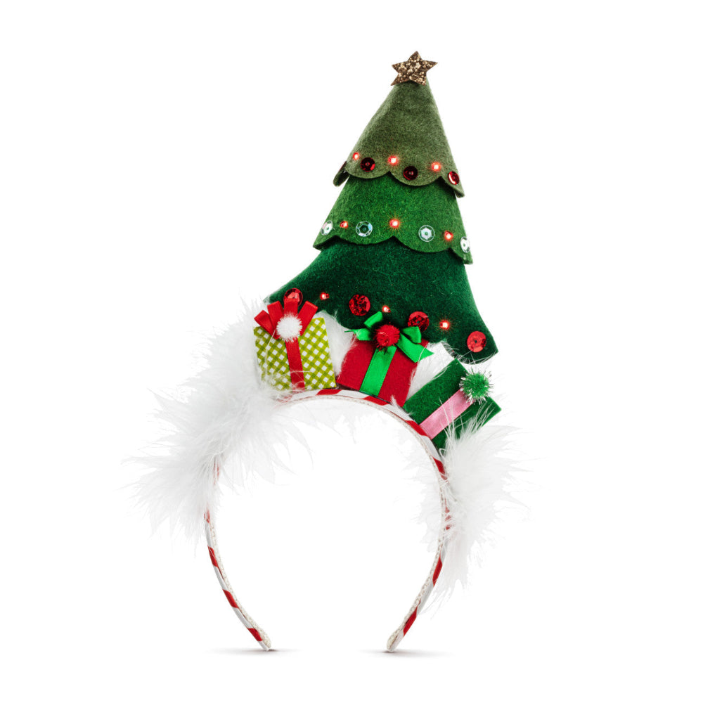 Lit Christmas Tree Headband | Putti Christmas