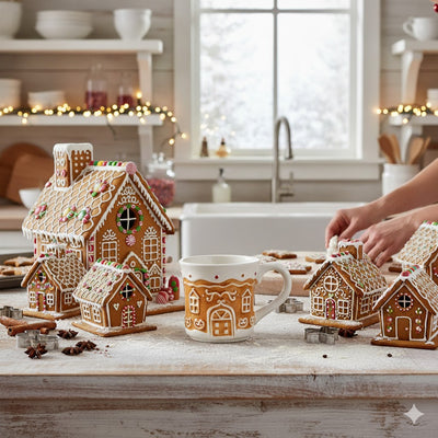 Gingerbread House Mug