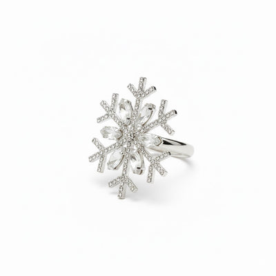 Jewelled Snowflake Napkin Ring