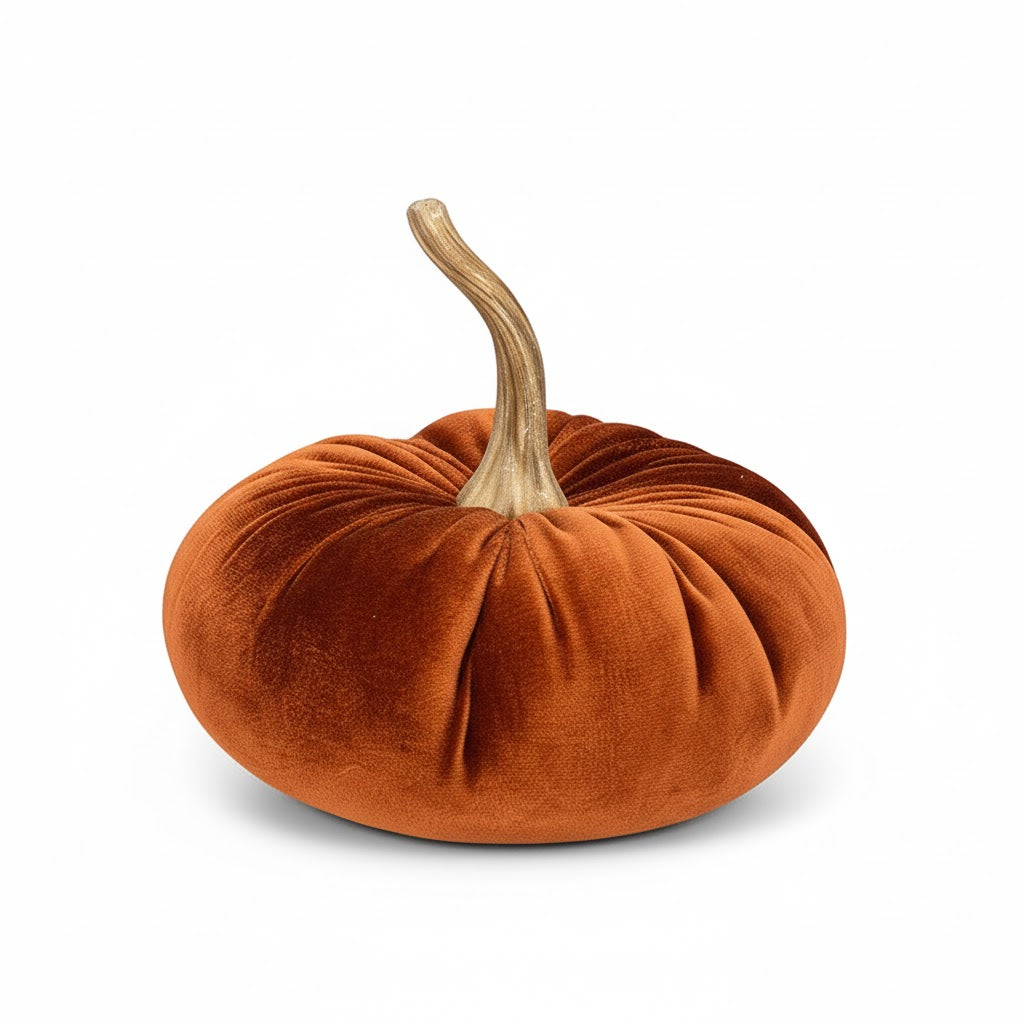 Small Velvet Pumpkin