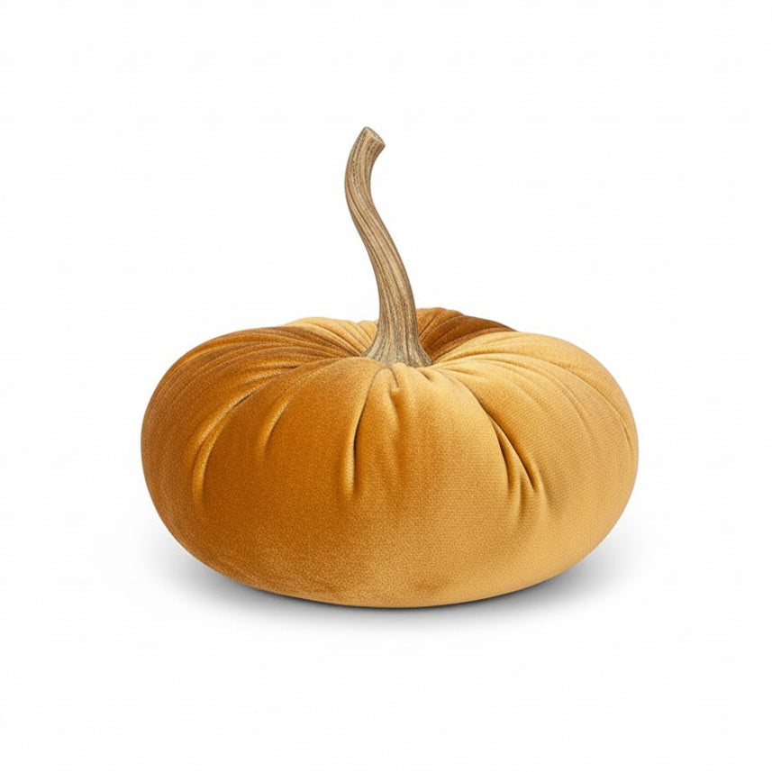 Small Velvet Pumpkin