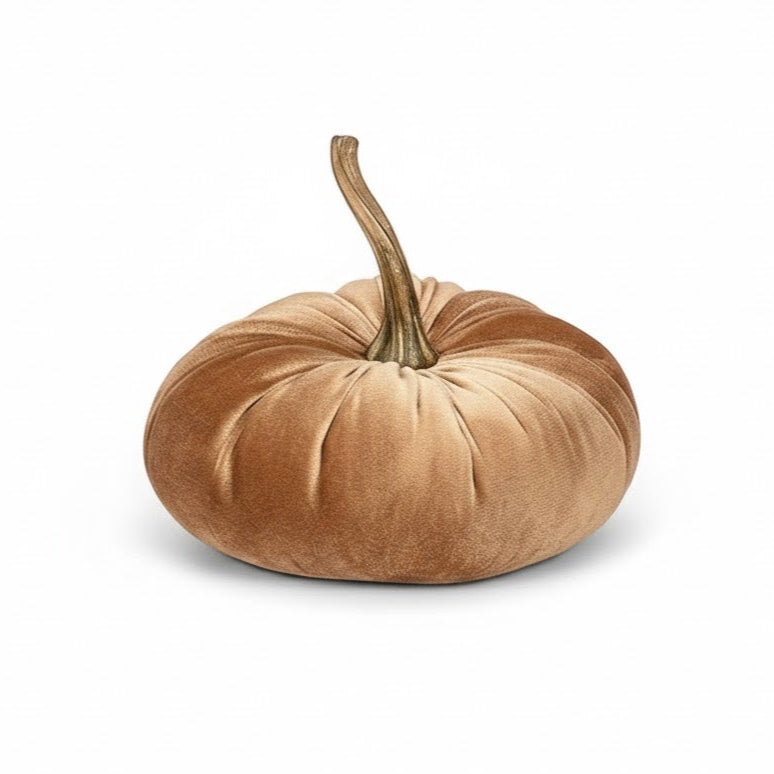 Small Velvet Pumpkin
