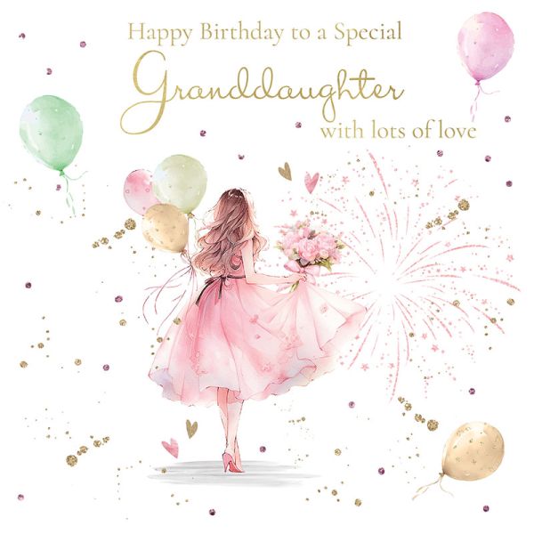 Granddaughter Birthday Card | Putti Celebrations