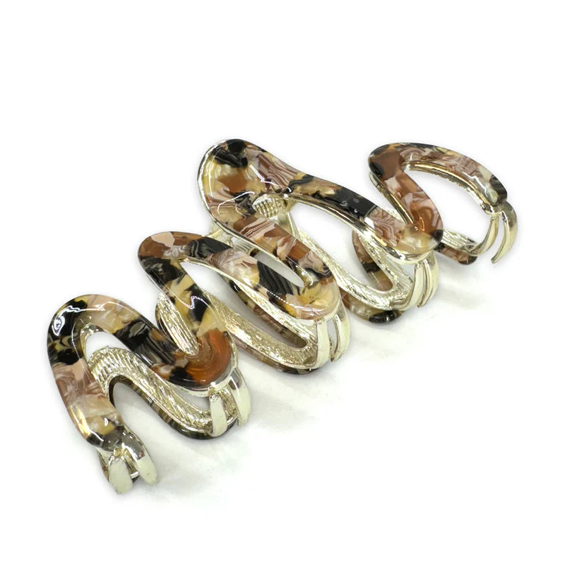 Tortise Mosaic Hair Claw